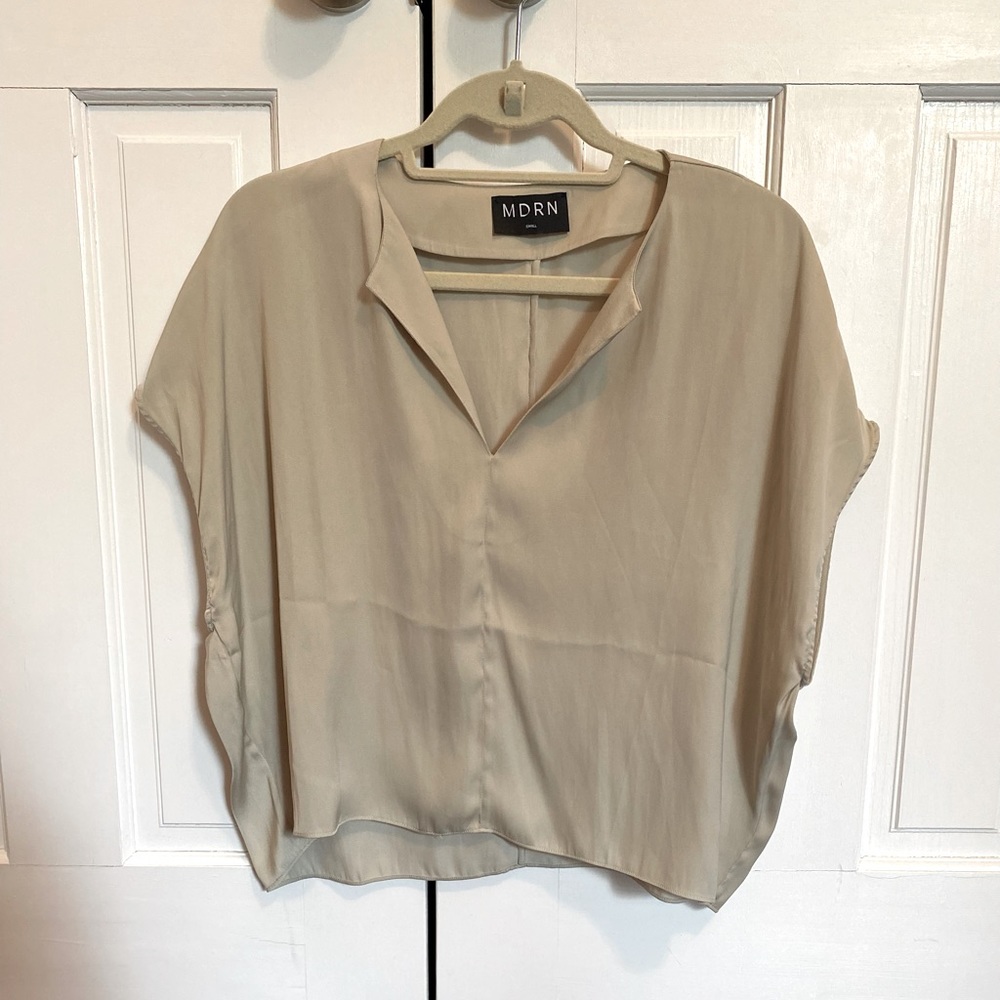 Modern Citizen blouse - Dusty sage, size S